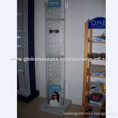Acrylic Eyewear Spinner Rack